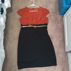 Roz and Ali women’s dress size 16 with leopard belt included